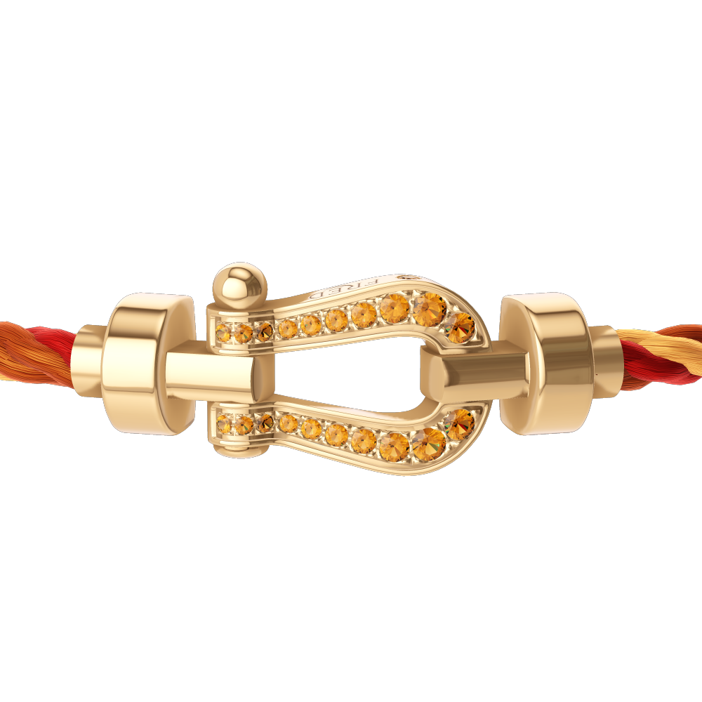 Force 10 Bracelet #fredxrol Garros Full Paved Colored Medium Model 1