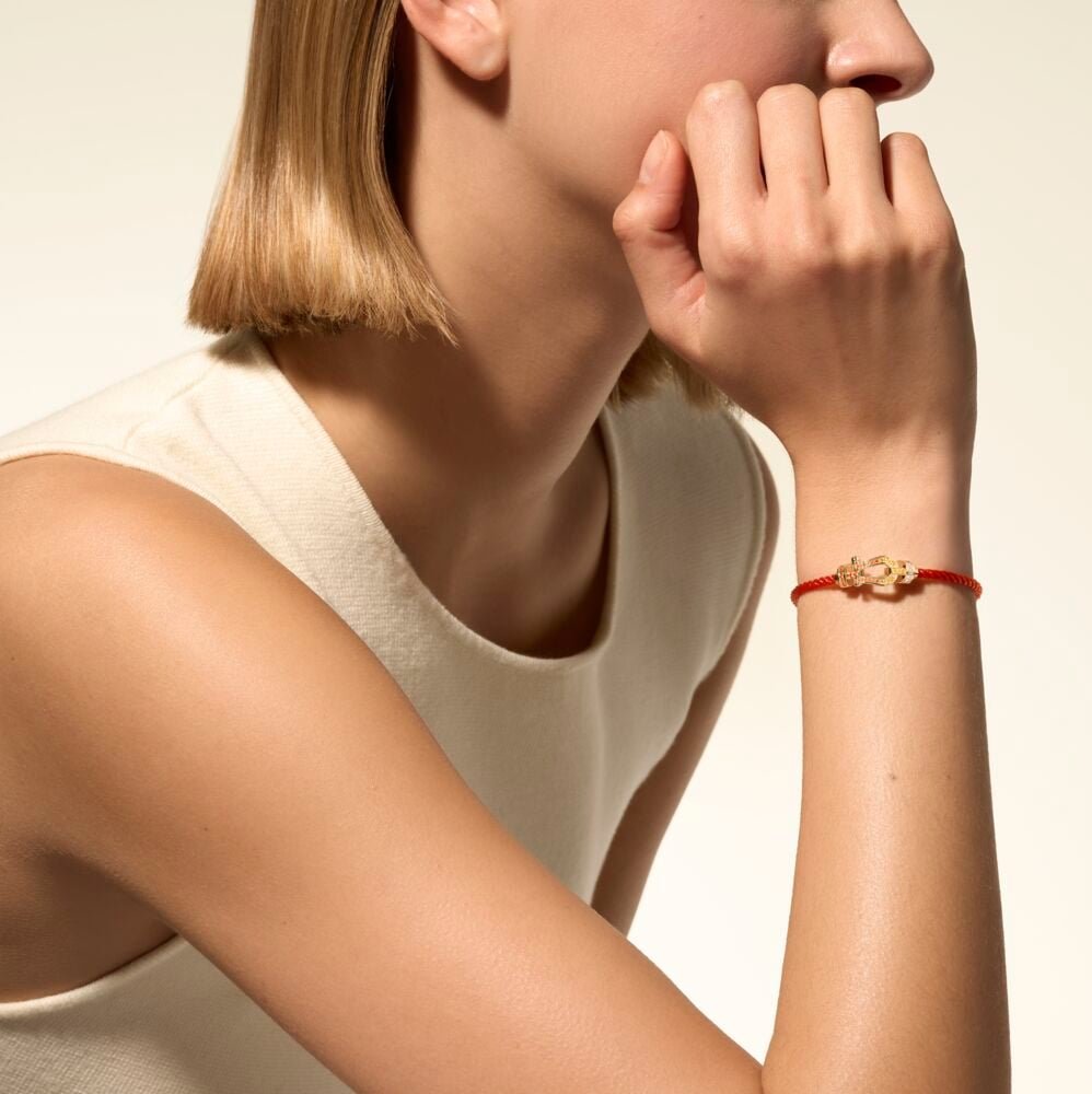 Force 10 Bracelet #fredxrol Garros Full Paved Colored Medium Model 1